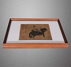 西乡塘书画装裱配框服务案例